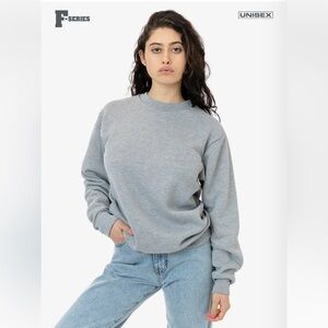 Los Angeles Apparel | Flex Fleece Dropped Shoulder Crewneck Sweatshirt
